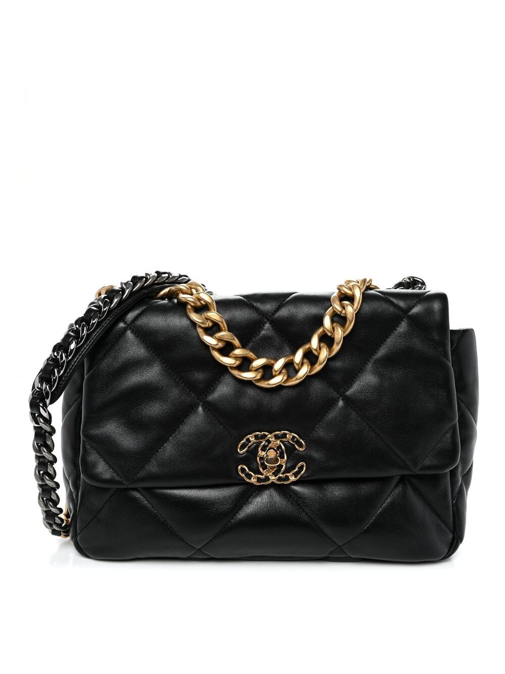 Lambskin Quilted Large Chanel 19 Flap #291054C41B